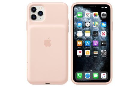 Чехлы для iPhone: Чохол Apple Smart Battery Case для iPhone 11 Pro Max (рожевий пісок)