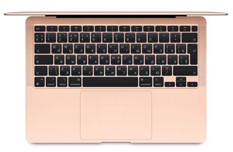 MacBook Air 13 M1: Apple MacBook Air 2020 р., 256 ГБ Core i3 (золотий)