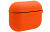 Чехол для AirPods Pro: Blueo Liquid Silicone Case for Apple AirPods Pro with Carbine оранжевий small