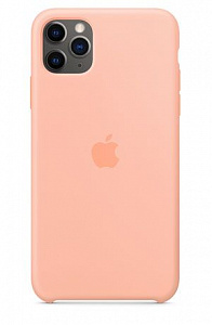 Чехлы для iPhone: Силіконовий чохол Apple Silicone Case для iPhone 11 Pro (рожевий грейпфрут)