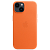 Чехол для iPhone 14: Apple iPhone 14 Leather Case with MagSafe - Orange small