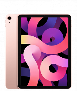iPad Air: Apple iPad Air 2020 г., 64 ГБ, Wi-Fi+LTE (розовое золото)