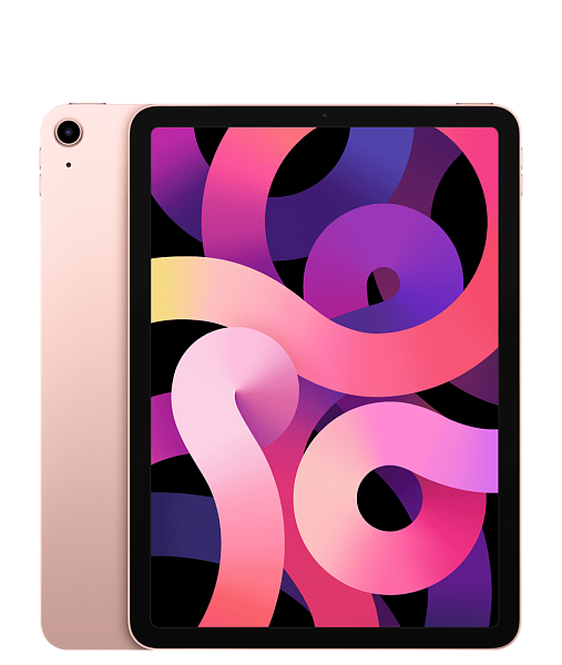 iPad Air 10,9": Apple iPad Air 2020 р., 64 ГБ, Wi-Fi+LTE (рожеве золото)