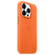 Чехол для iPhone 14 Pro: Apple iPhone 14 Pro Leather Case with MagSafe - Orange small