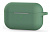 Чехлы для AirPods: Чехол для наушников Blueo Liquid Silicone Case for Apple AirPods Pro with Carbine зеленый small