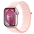 Apple Watch Series 9: Apple Watch Series 9 41mm Pink Aluminum Case with Light Pink Sport Loop small