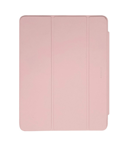 Чехол для iPad Pro 12,9" 2018-2022: Macally Protective Case and Stand for iPad Pro 12.9 2022/2021, Pink