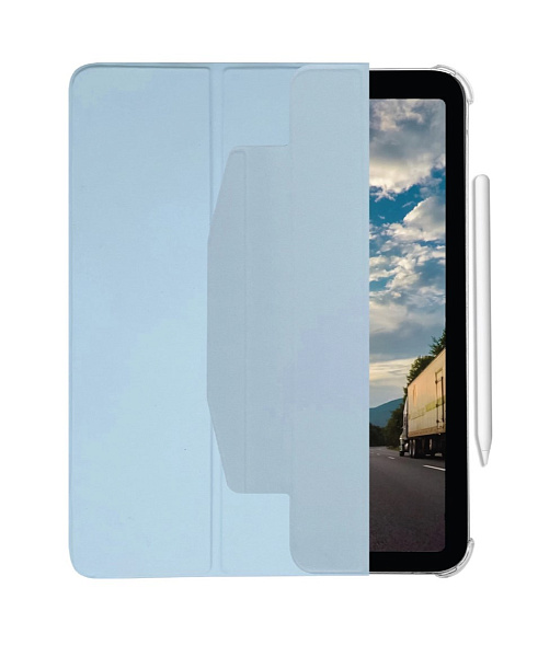Чехол для iPad Pro 11" 2018-2022: Macally Protective Case and Stand for iPad Pro 11 2022/2021 | iPad Air 10.9 2022/2020, Blue