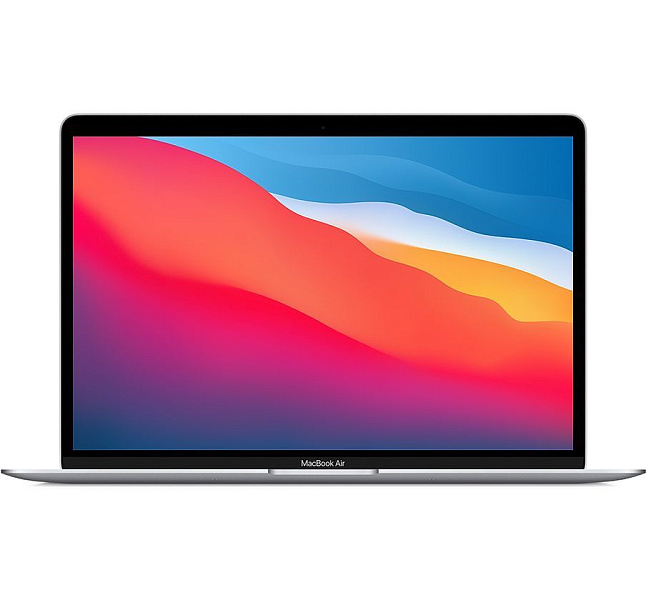 MacBook Air M1: Apple MacBook Air 2020 р., 256 ГБ Core i3 (сріблястий)