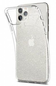 Чехлы для iPhone: Чохол Spigen для iPhone 11 Pro Liquid Crystal Glitter, Crystal Quartz (прозорий)