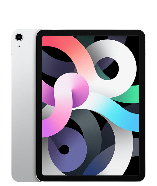 iPad Air 10,9": Apple iPad Air 2020 р., 256 ГБ, Wi-Fi (сріблястий)