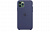Чехлы для iPhone: Силіконовий чохол Apple Silicone Case для iPhone 11 Pro Max (темно-синій) small