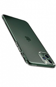 Чехлы для iPhone: Чохол Spigen для iPhone 11 Pro Liquid Crystal, Crystal Clear (прозорий)
