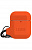 Чехлы для AirPods: Чохол для навушників Urban Armor Gear UAG Silicone Case Orange/Grey Apple AirPods 1/2 (помаранчево-сірий) small
