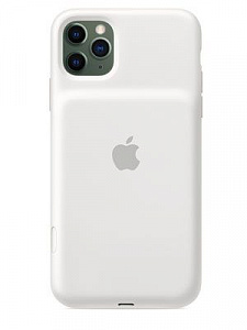 Чехлы для iPhone: Чохол Apple Smart Battery Case для iPhone 11 Pro Max (білий) 
