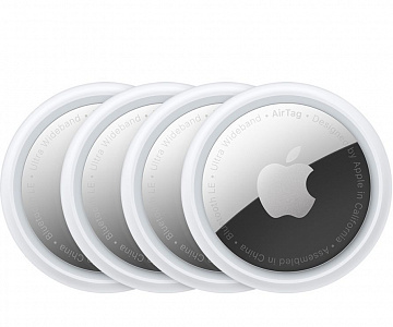 AirTag: Брелок для поиска вещей и ключей Apple AirTag 4 шт 