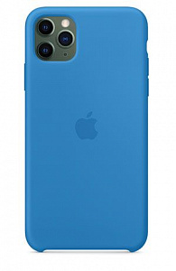 Чехлы для iPhone: Силіконовий чохол Apple Silicone Case для iPhone 11 Pro (синя хвиля)