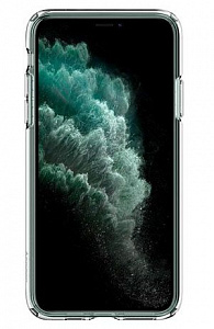 Чехлы для iPhone: Чохол Spigen для iPhone 11 Pro Liquid Crystal, Crystal Clear (прозорий)