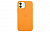 Чехлы для iPhone: Шкіряний чохол MagSafe для iPhone 12 і iPhone 12 Pro, колір «золотий апельсин» small