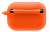 Чехлы для AirPods: Чохол для навушників Blueo Liquid Silicone Case for Apple AirPods Pro with Carbine оранжевий small