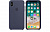 Чехлы для iPhone: Silicone Case для iPhone X (тёмно-синий) small