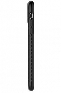 Чехлы для iPhone: Чохол Spigen для iPhone 11 Pro Hybrid NX, Matte Black (матовий чорний)