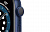 Apple Watch Series 6: Apple Watch Series 6 44 мм, синий спортивный ремешок (синие) small