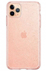 Чехлы для iPhone: Чехол Spigen для iPhone 11 Pro Liquid Crystal Glitter, Rose Quartz