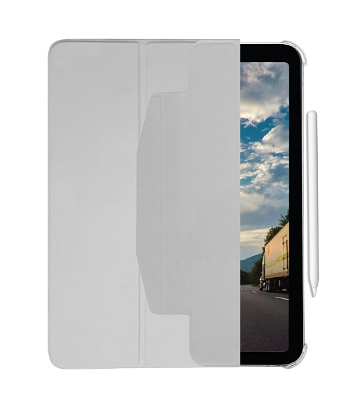 Чехол для iPad Pro 11" 2018-2022: Macally Protective Case and Stand for iPad Pro 11 2022/2021 | iPad Air 10.9 2022/2020, Grey