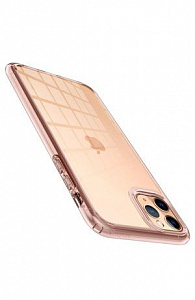 Чехлы для iPhone: Чохол Spigen для iPhone 11 Pro Max Ultra Hybrid, Rose Crystal (прозорий)