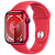 Apple Watch Series 9: Apple Watch Series 9 41mm (PRODUCT)RED Aluminum Case with (PRODUCT)RED Sport Band - S/M small