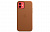 Чехлы для iPhone: Кожаный чехол MagSafe для iPhone 12 mini, золотисто-коричневый цвет small